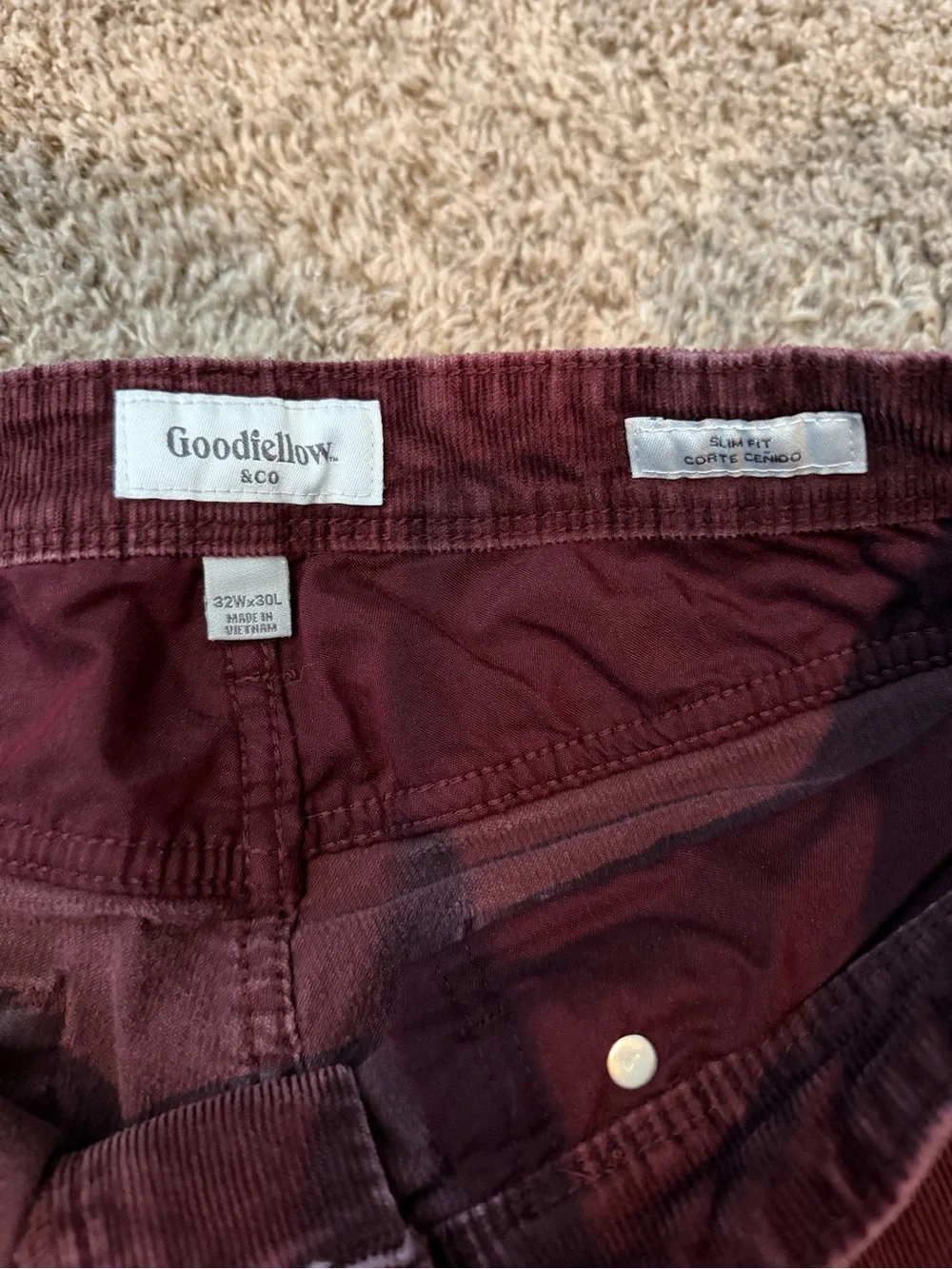 Goodfellow & Co 32x30 slim